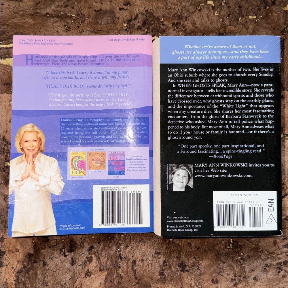 Heal Your Body and When Ghosts Speak Books - Picture 2 of 2